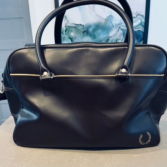Fred Perry Other - Fred Perry Dark Brown Leather Men's Bag
